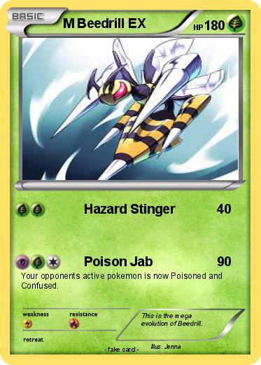 Pokemon M Beedrill EX