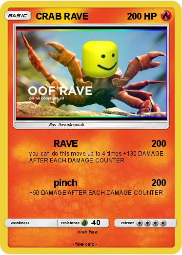 Pokemon CRAB RAVE