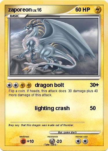 Pokemon zaporeon