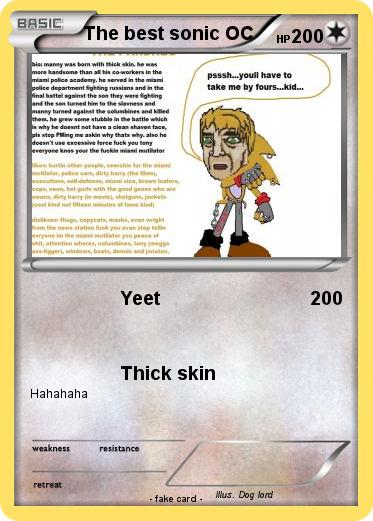 Pokemon The best sonic OC