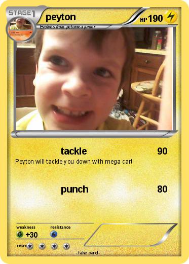 Pokemon peyton