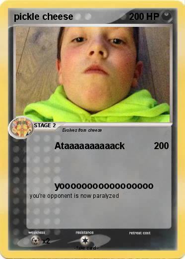 Pokemon pickle cheese