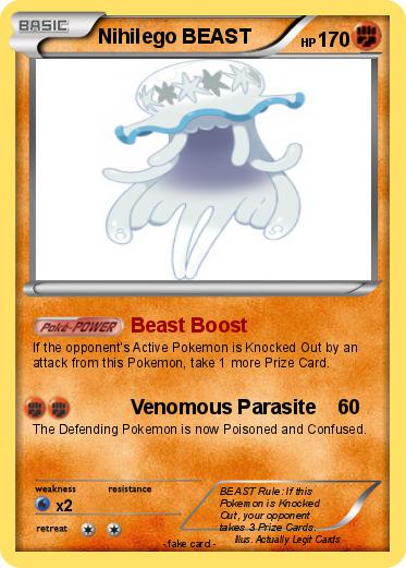 Pokemon Nihilego BEAST