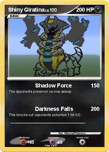 Pokemon Shiny Giratina