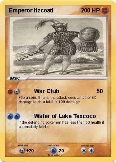 Pokemon Emperor Itzcoatl