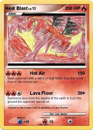 Pokemon Heat Blast