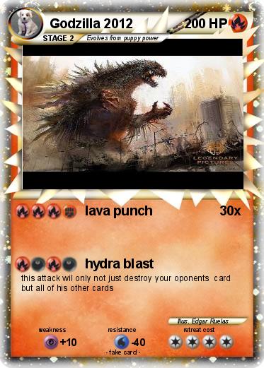 Pokemon Godzilla 2012