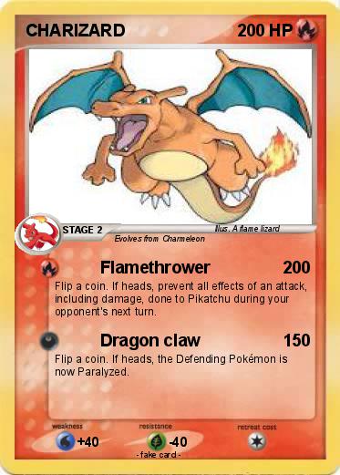 Pokemon CHARIZARD