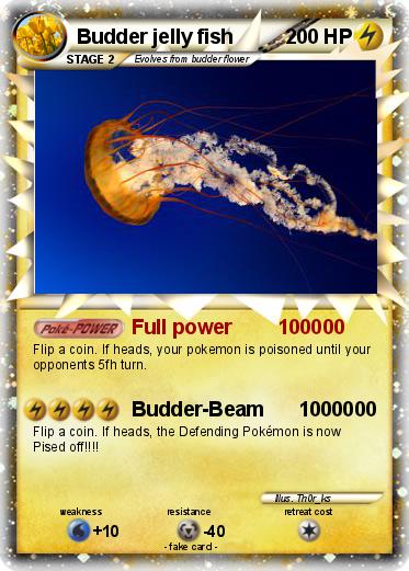 Pokemon Budder jelly fish
