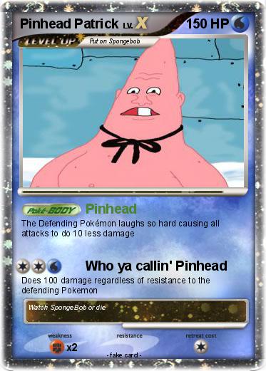 Pokemon Pinhead Patrick
