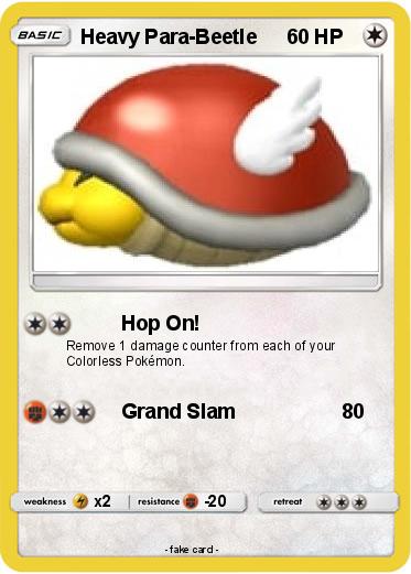 Pokemon Heavy Para-Beetle