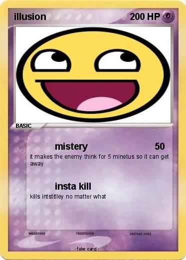 Pokemon illusion