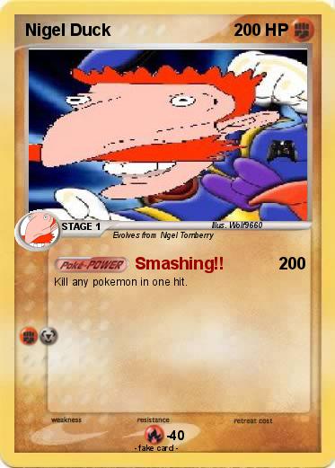 Pokemon Nigel Duck