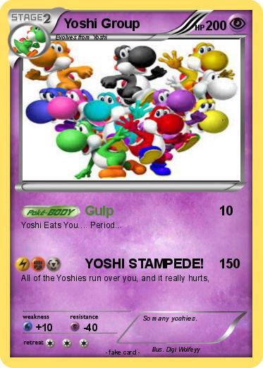 Pokemon Yoshi Group