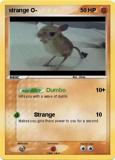 Pokemon strange O-