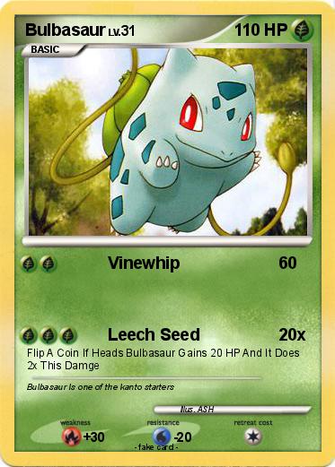 Pokemon Bulbasaur