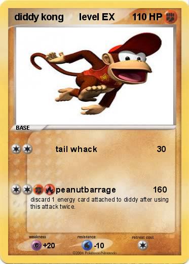 Pokemon diddy kong      level EX