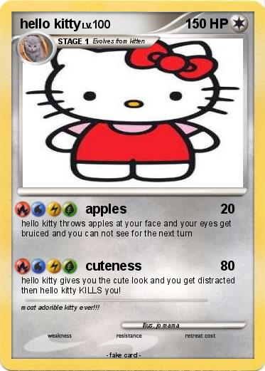 Pokemon hello kitty
