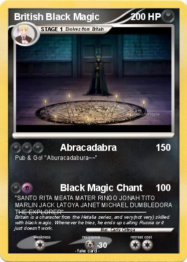 Pokemon British Black Magic