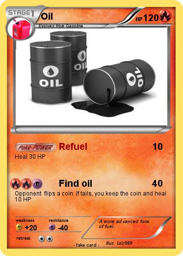 Pokemon Oil