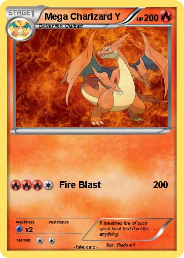 Pokemon Mega Charizard Y