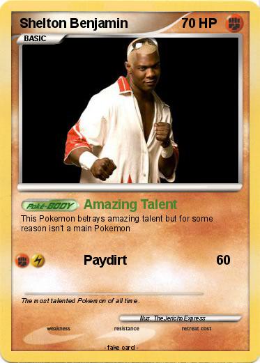 Pokemon Shelton Benjamin