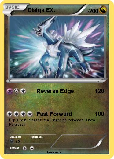 Pokemon Dialga EX.