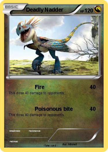 Pokemon Deadly Nadder