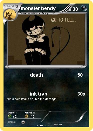 Pokemon monster bendy