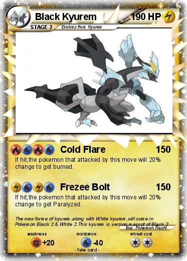 Pokemon Black Kyurem