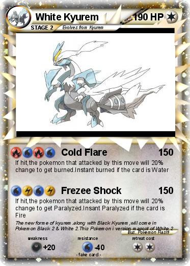 Pokemon White Kyurem