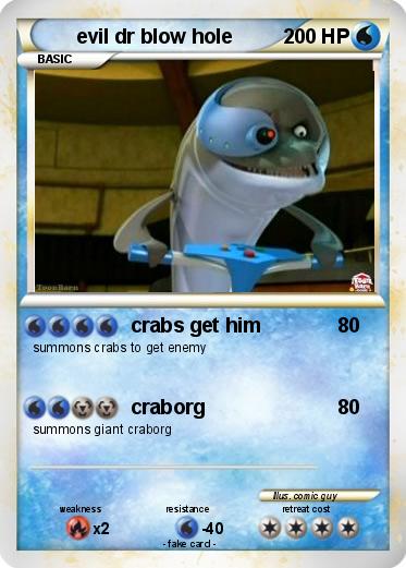Pokemon evil dr blow hole