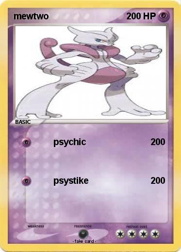 Pokemon mewtwo