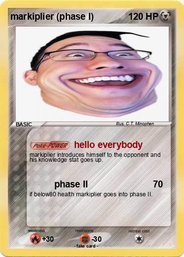 Pokemon markiplier (phase I)