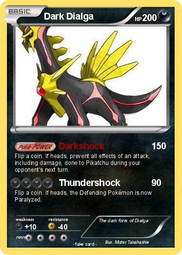 Pokemon Dark Dialga