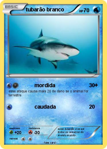 Pokemon tubarão branco