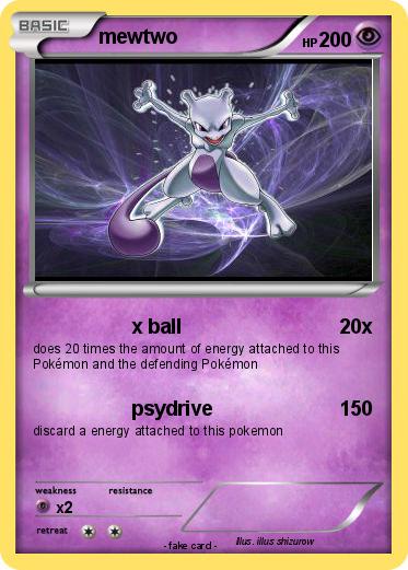 Pokemon mewtwo
