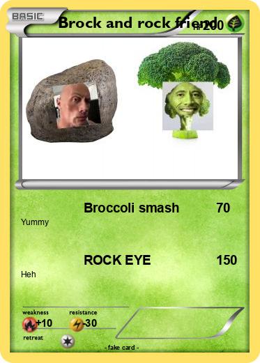 Pokemon Brock and rock friend