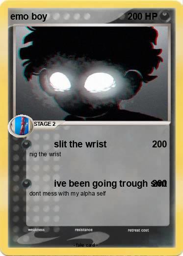 Pokemon emo boy
