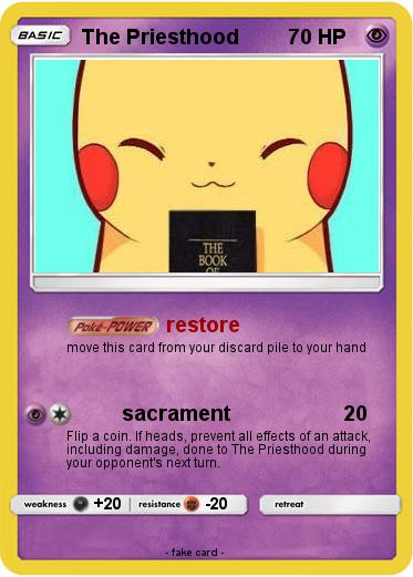 Pokemon The Priesthood
