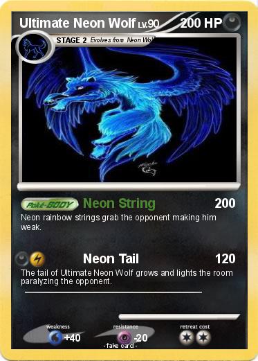 Pokemon Ultimate Neon Wolf