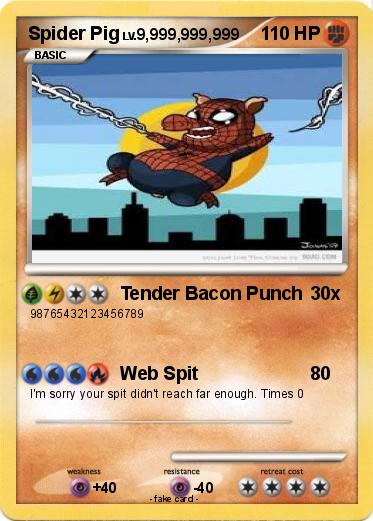 Pokemon Spider Pig