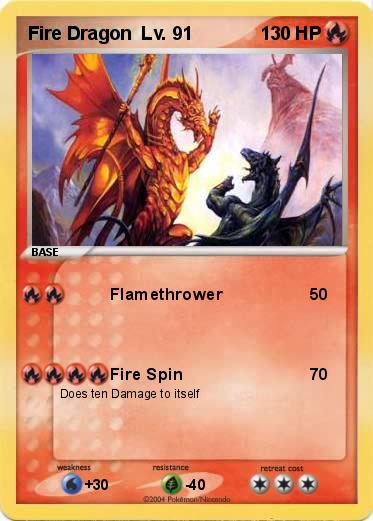 Pokemon Fire Dragon  Lv. 91