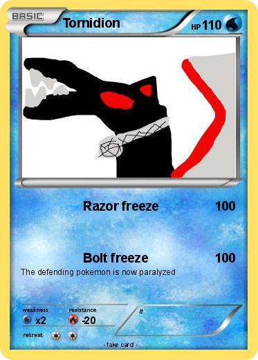 Pokemon Tornidion
