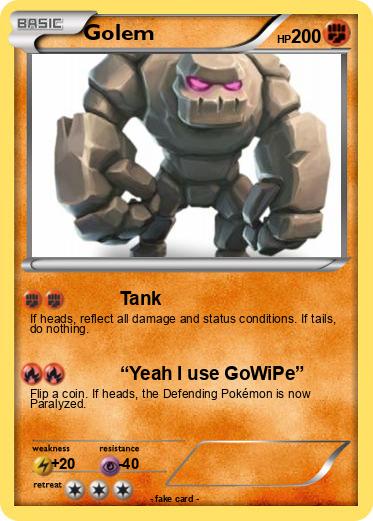 Pokemon Golem