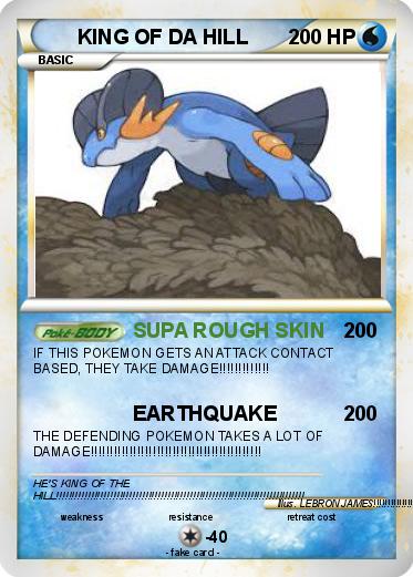 Pokemon KING OF DA HILL