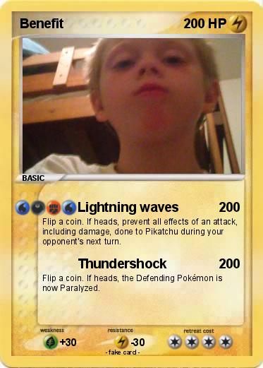 Pokemon Benefit
