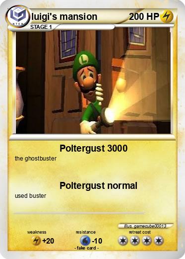 Pokemon luigi's mansion