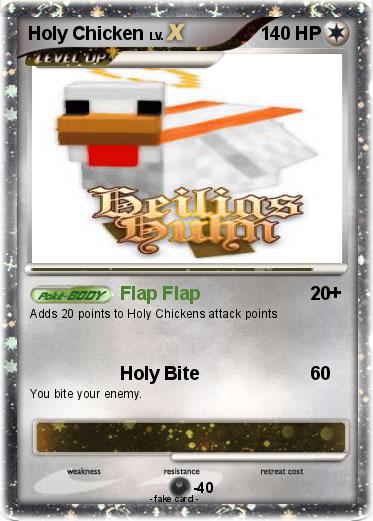 Pokemon Holy Chicken