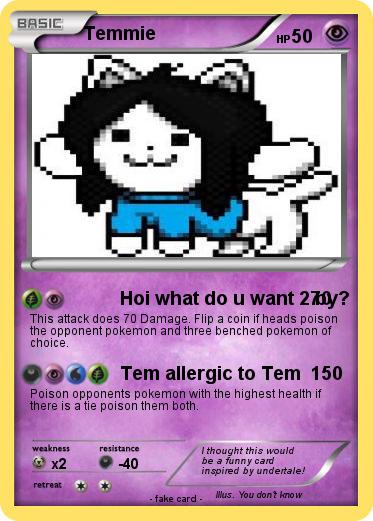 Pokemon Temmie